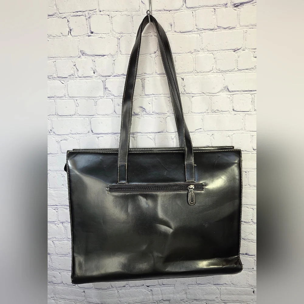 Buxton Black Laptop Bag